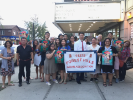In summer 2018, Wong and the Forest Hills Asian Asian Association hosted a screening at an independent cinema for "Crazy Rich Asians," the first major film in 25 years to feature a predominantly Asian American cast.