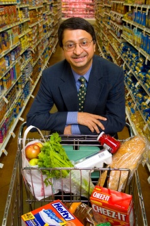 Debu Talukdar in Dash's Market. 