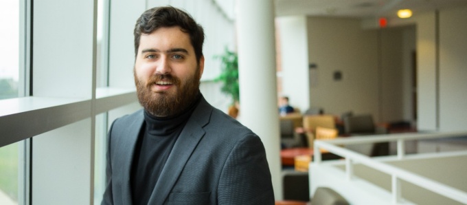 Ryan Sullivan, MBA ’18. Photo: Douglas Levere. 