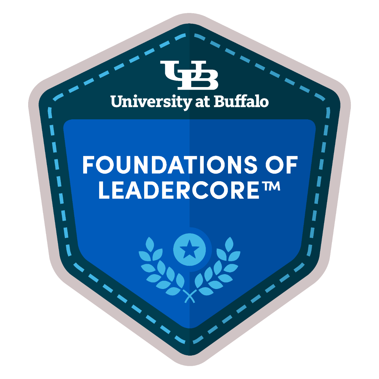 Foundations of LeaderCORE badge. 