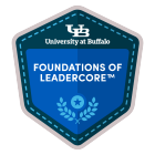 Foundations of LeaderCORE badge. 