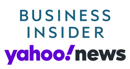 Business Insider and Yahoo! News logos. 