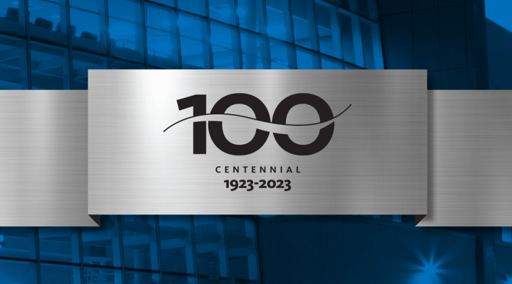 Read the cover story, Building Leaders, Changing Lives, in the Autumn 2023 issue of Buffalo Business. The text in the logo is 100 Centennial 1923-2023. 