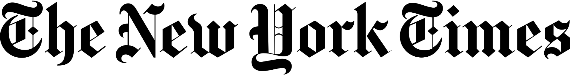 New York Times logo. 