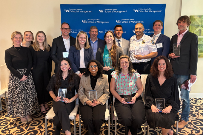 Group photo of CRC awardees. 