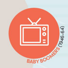 Baby boomers (1946-64). 