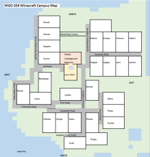 Map of the Minecraft space. 