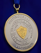 SUNY Distinguished Professor medallion. 