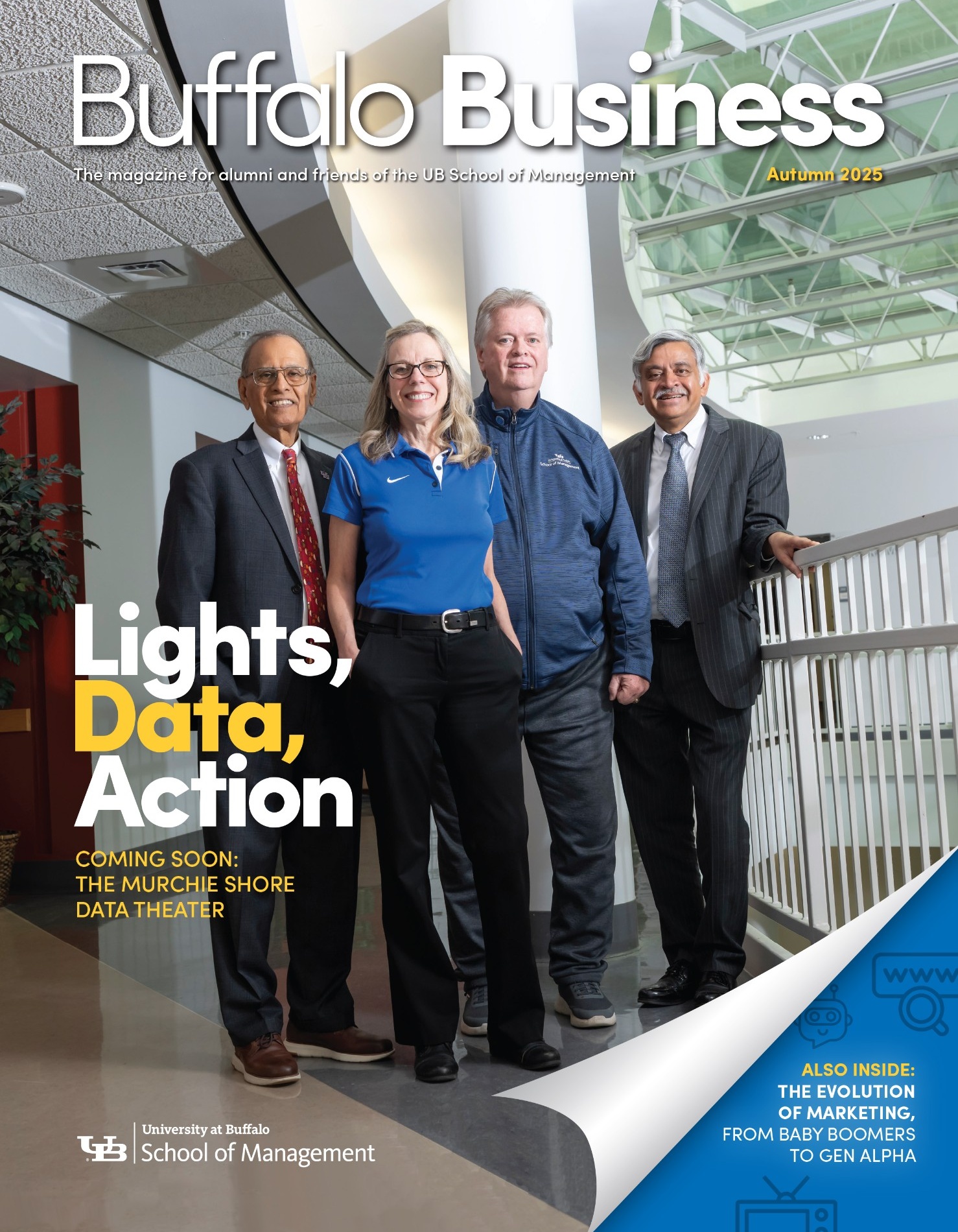 Autumn 2025 Buffalo Business Magazine Cover Page.