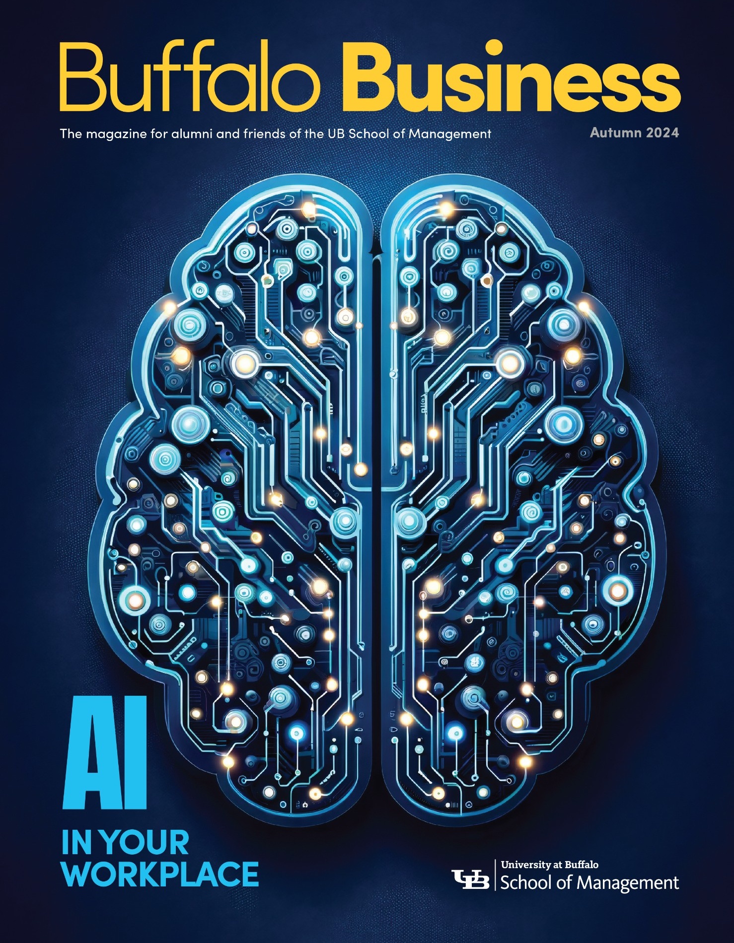 Autumn 2024 Buffalo Business Magazine Cover Page.