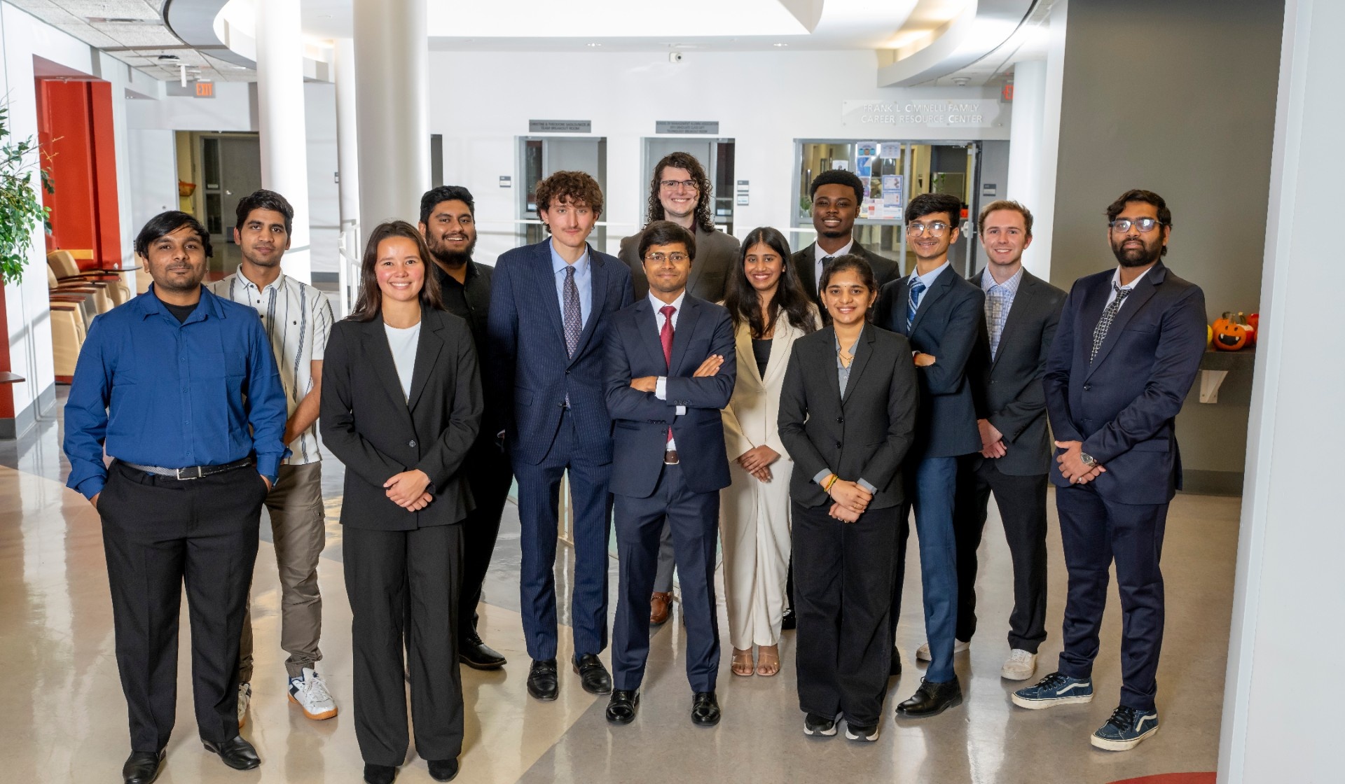 Zoom image: The 2025-26 Fisher Family Fellows.&nbsp;Photo: Tom Wolf 