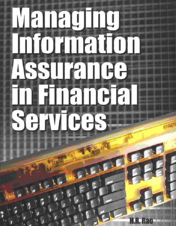 Book Cover for Managing Information Assurance in Financial Services.