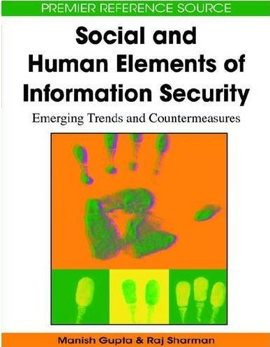 Book cover for Social and Human Elements of Information Security. 
