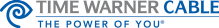 Time Warner Cable Logo. 