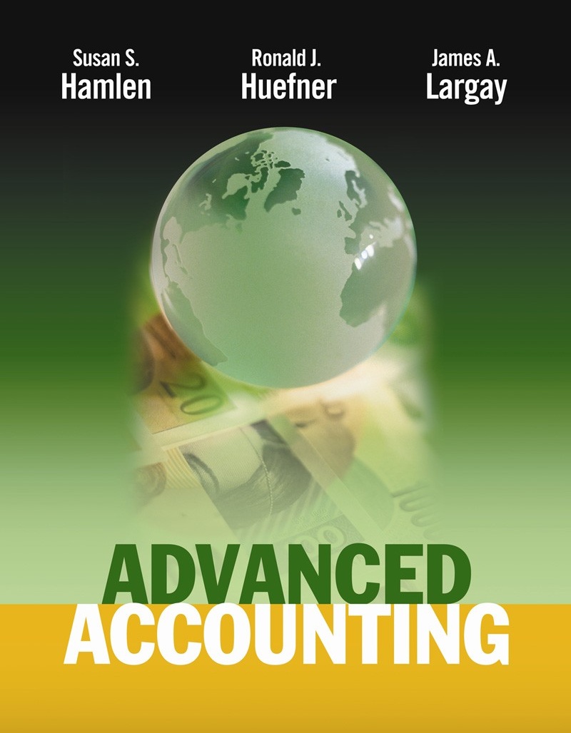Book Cover for Advanced Accounting. 