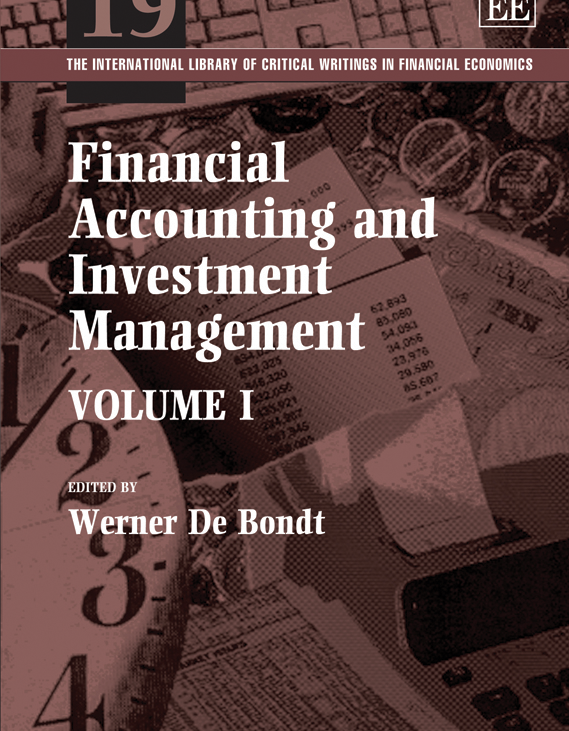 Book Cover for Financial Accounting and Investment Management. 