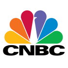 CNBC logo logo. 
