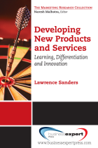 Developing New Products and Services: Learning, Differentiation and Innovation book cover. 