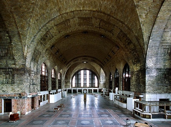 The interior of the Buffalo Central Terminal. 