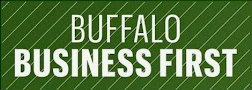 Buffalo Business First logo. 