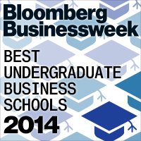 Bloomberg Businessweek Best Undergraduate Business Schools 2014. 