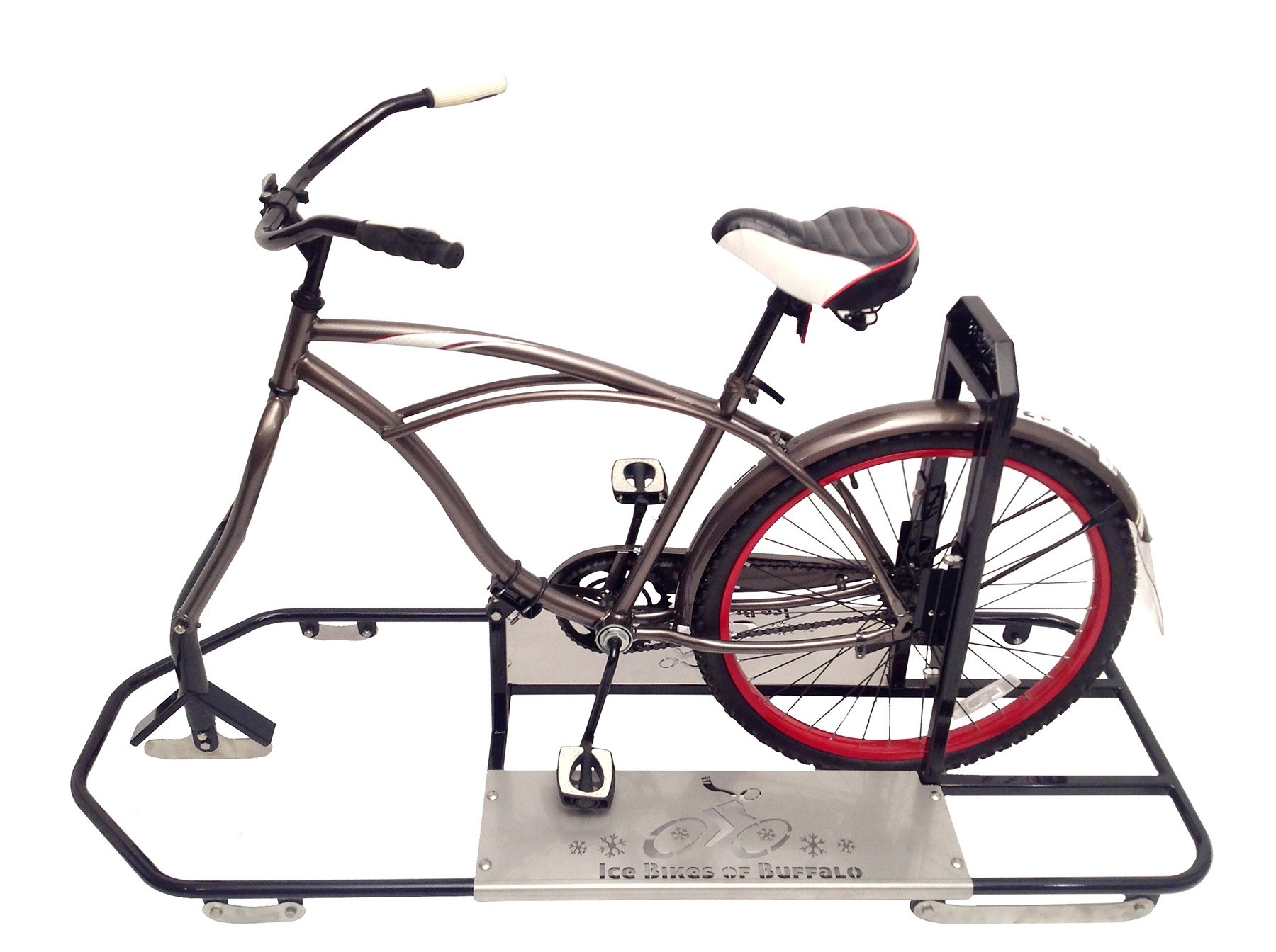 Ice bike. 