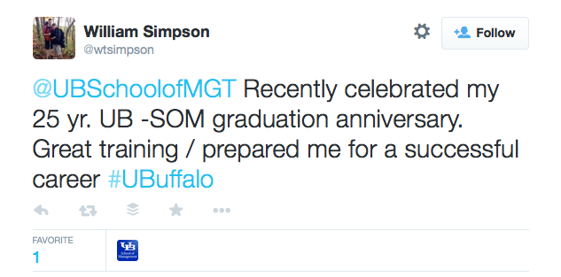 Willaim Simpson's social media post. 