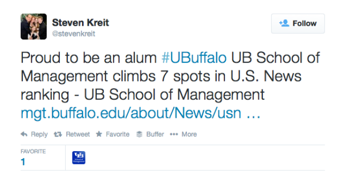Steven Kreit''s social media post. 