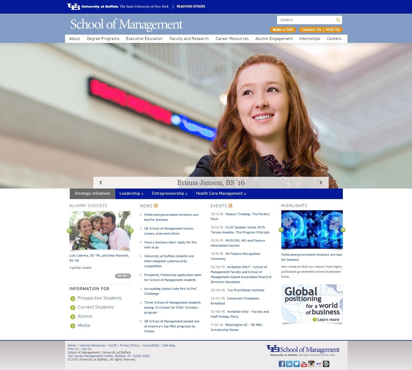 School of Management website. 