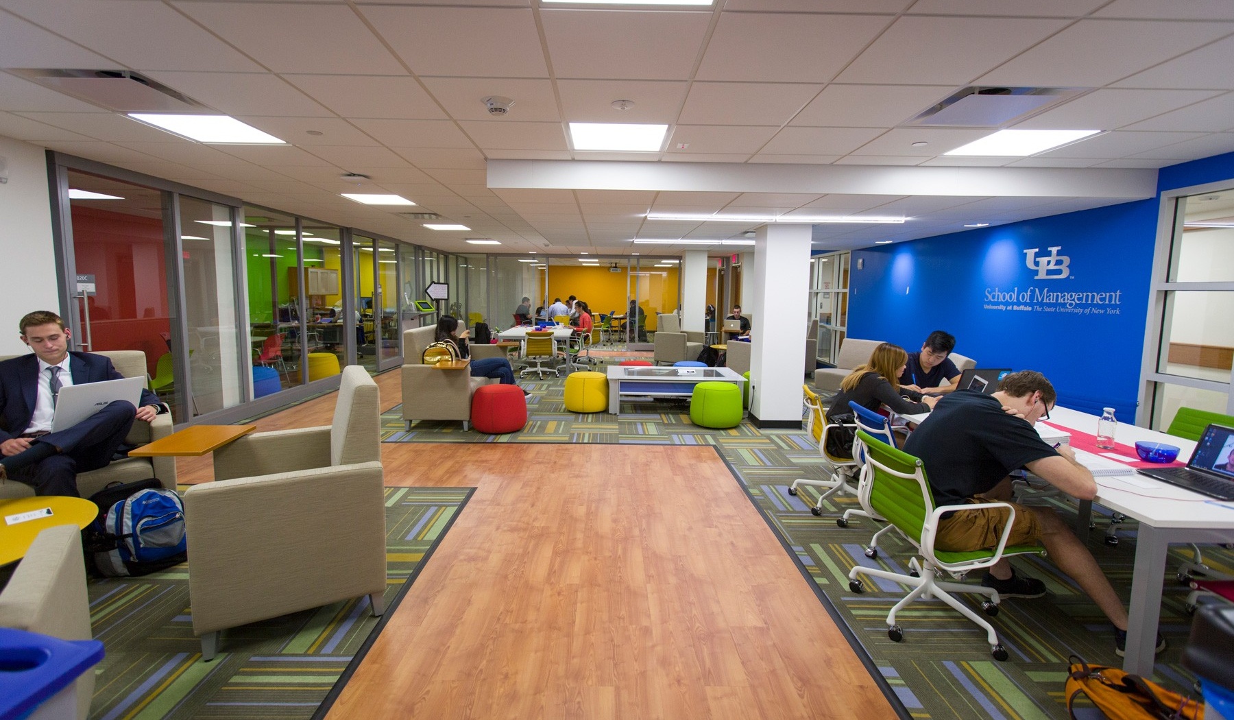 The new undergraduate center. 