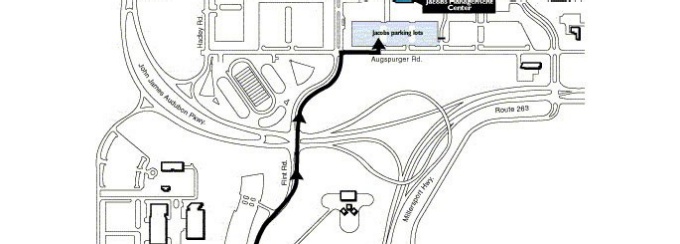 Map of North Campus. 