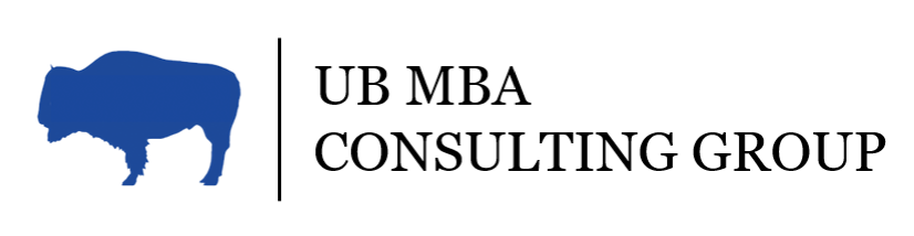 UB MBA Consulting Group logo. 