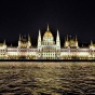 Hungarian Parliament Building in Budapest. 