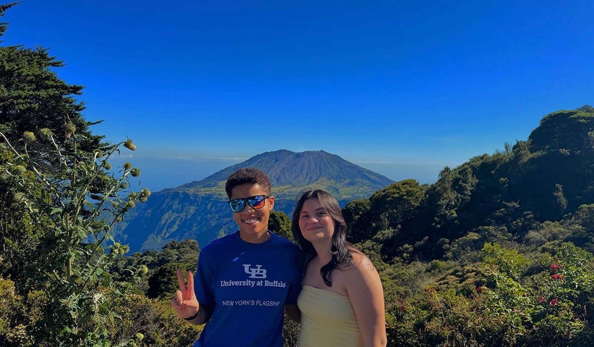 Ana Beasley and Vivian Black in Costa Rica. 