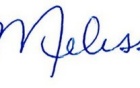 Melissa Ruggiero Signature. 