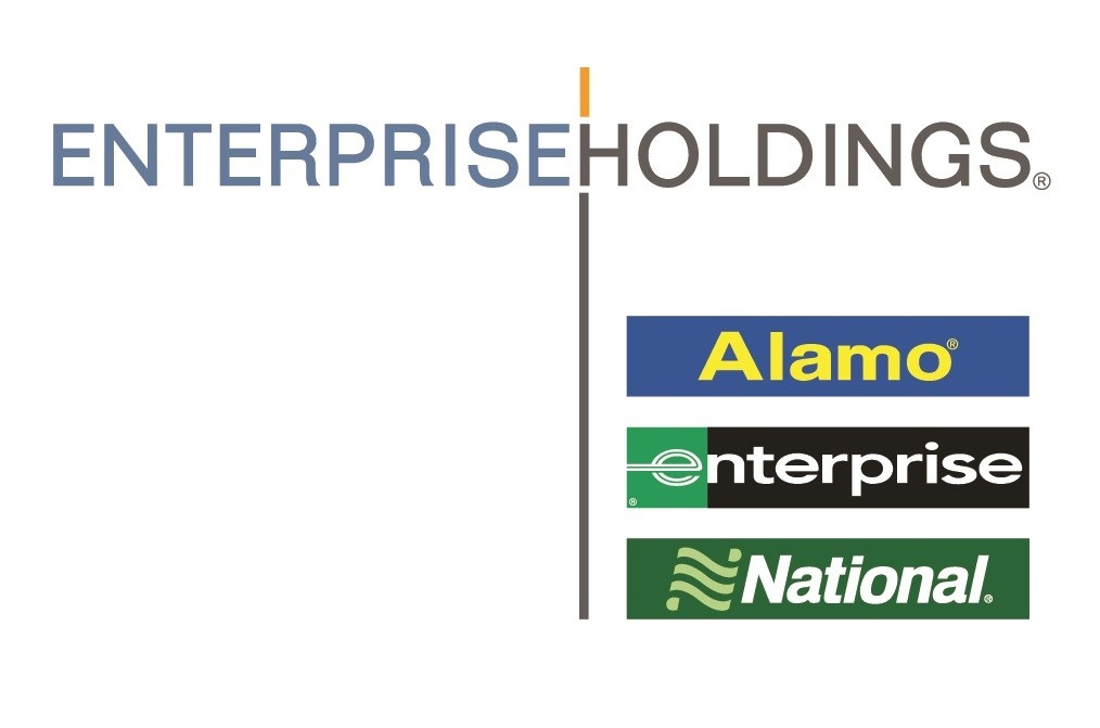 Enterprise Holdings logo, which includes Alamo, Enterprise and National. 