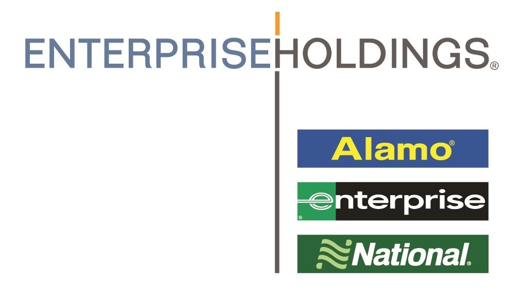 Enterprise Holdings logo, which includes Alamo, Enterprise and National. 
