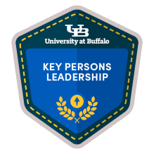 Micro-credential badge for the Key Persons Leadership Development program.