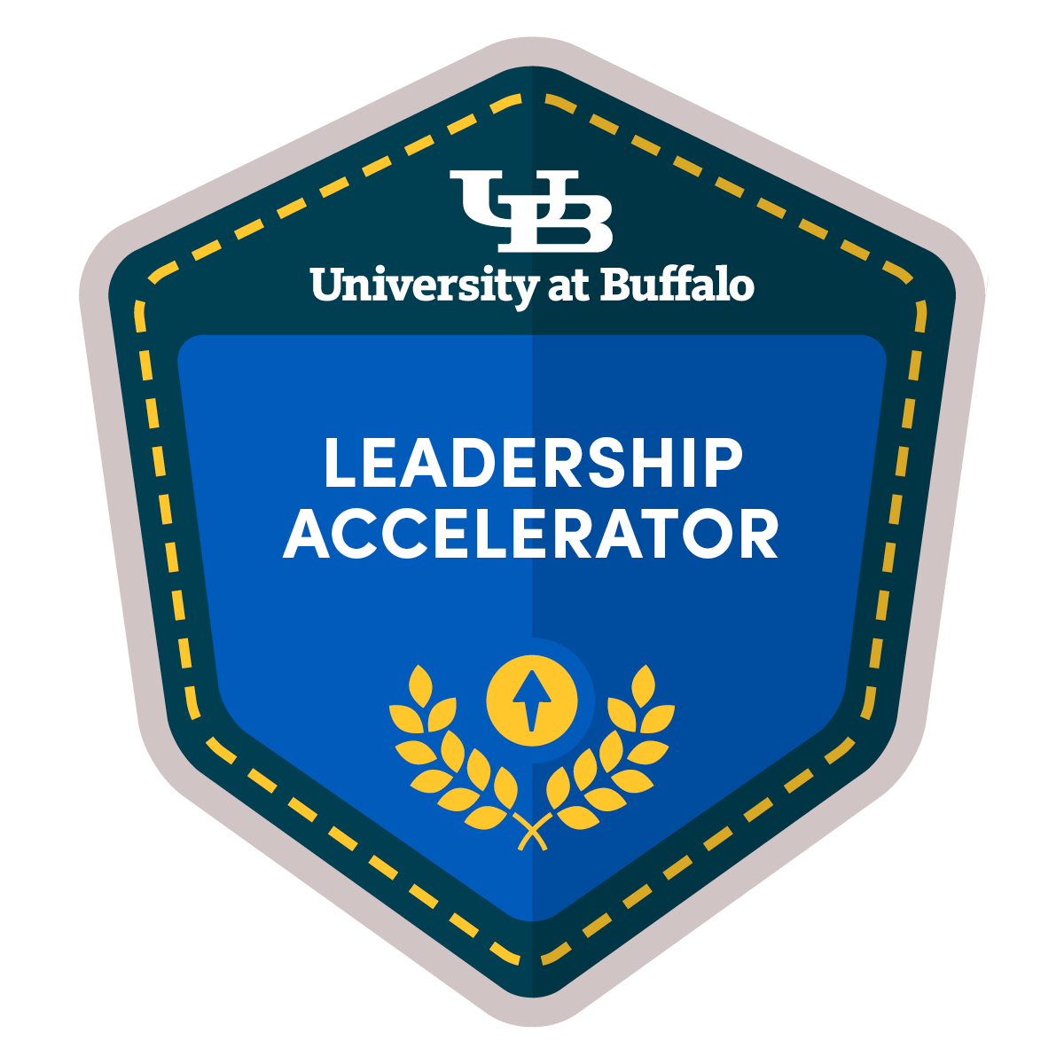 Leadership Accelerator badge. 