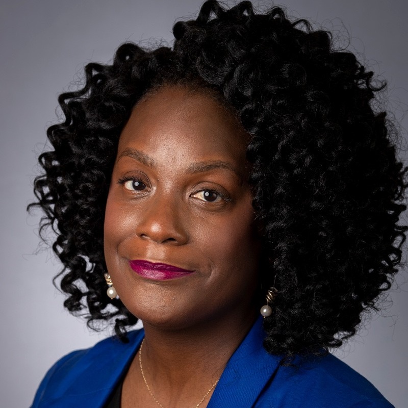 Headshot of Aisha O'Mally. 