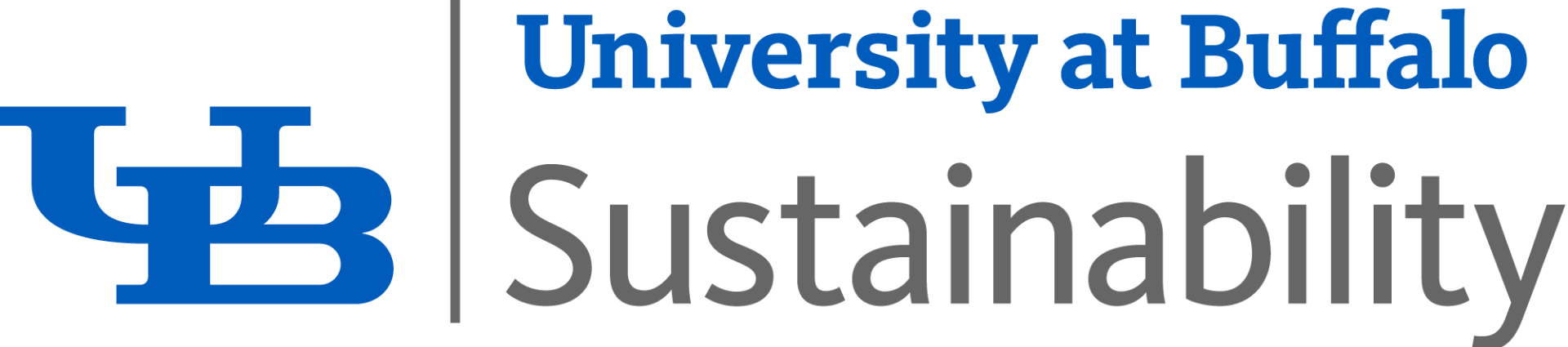 UB Sustainability logo. 