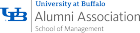UB Alumni Association School of Management logo. 