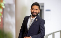 Likith Parameswaran MIS '22. Link goes to MS MIS homepage. 