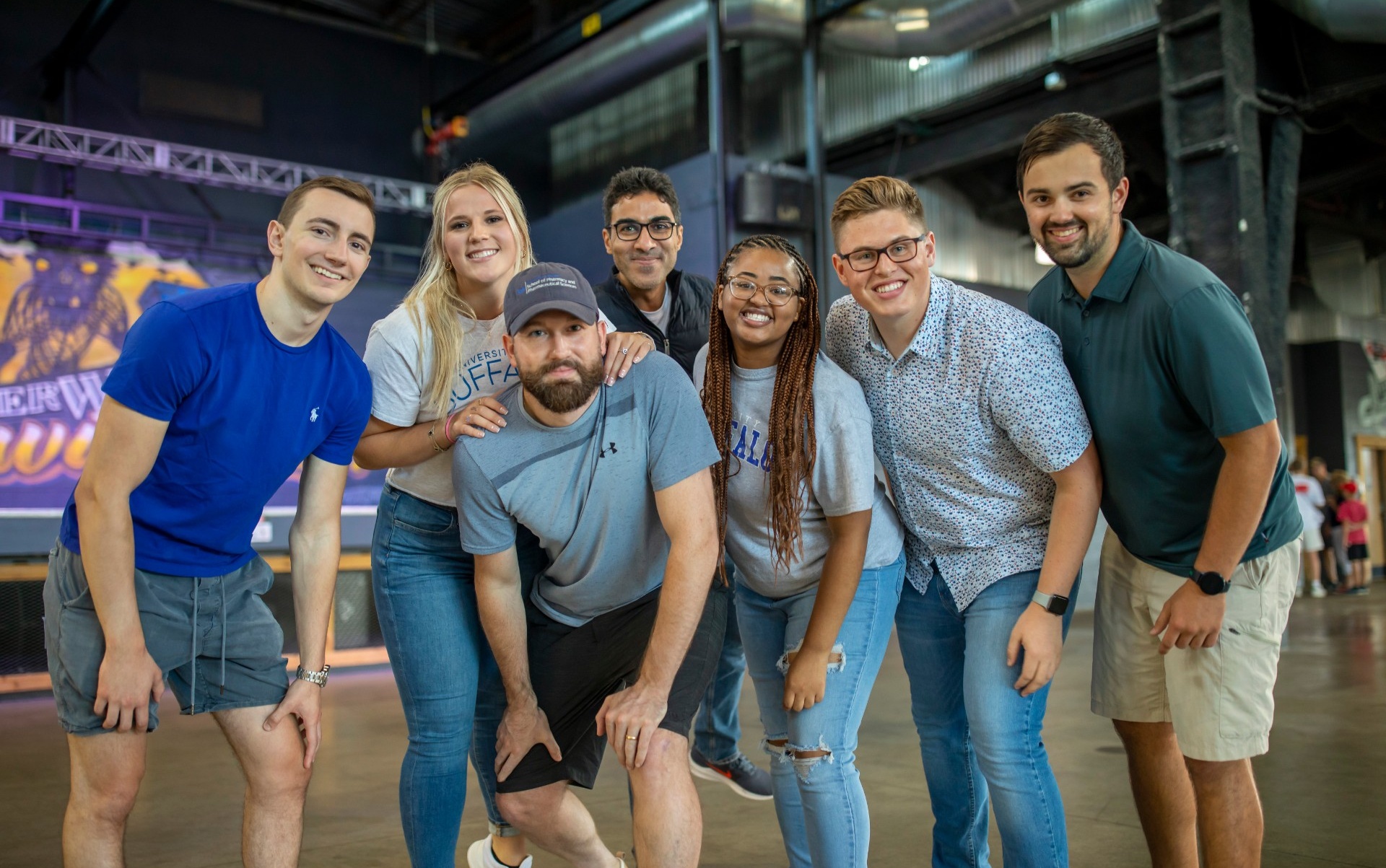 Group of students. 