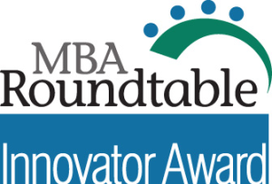 Logo for MBA Roundtable Innovator Award.