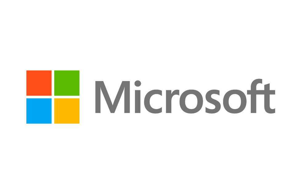 Microsoft logo. 