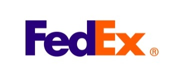 FEDEX logo . 