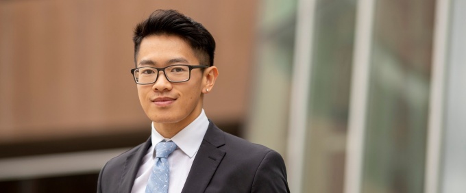 School of Management graduate student. 