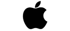 Apple logo. 