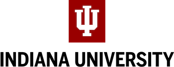 Indiana University logo.
